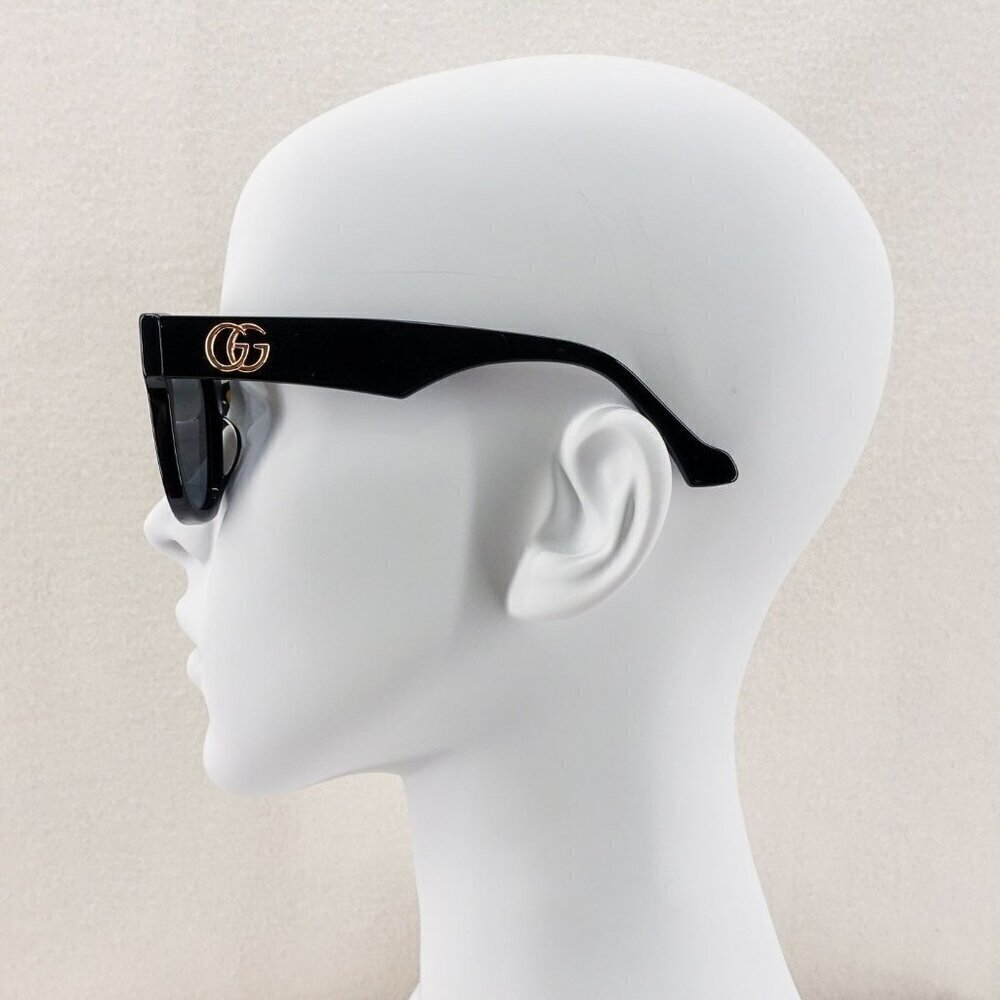 Gucci GG0998 Square Sunglasses Black Gray OS - Picture 11 of 15
